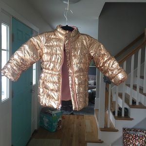 [baby gap] gold puffer NWOT